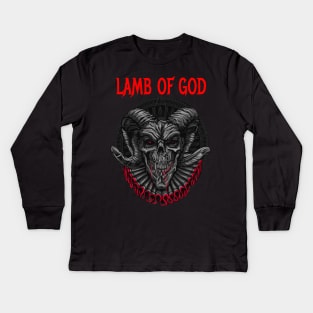 LAMB OF GOD BAND Kids Long Sleeve T-Shirt